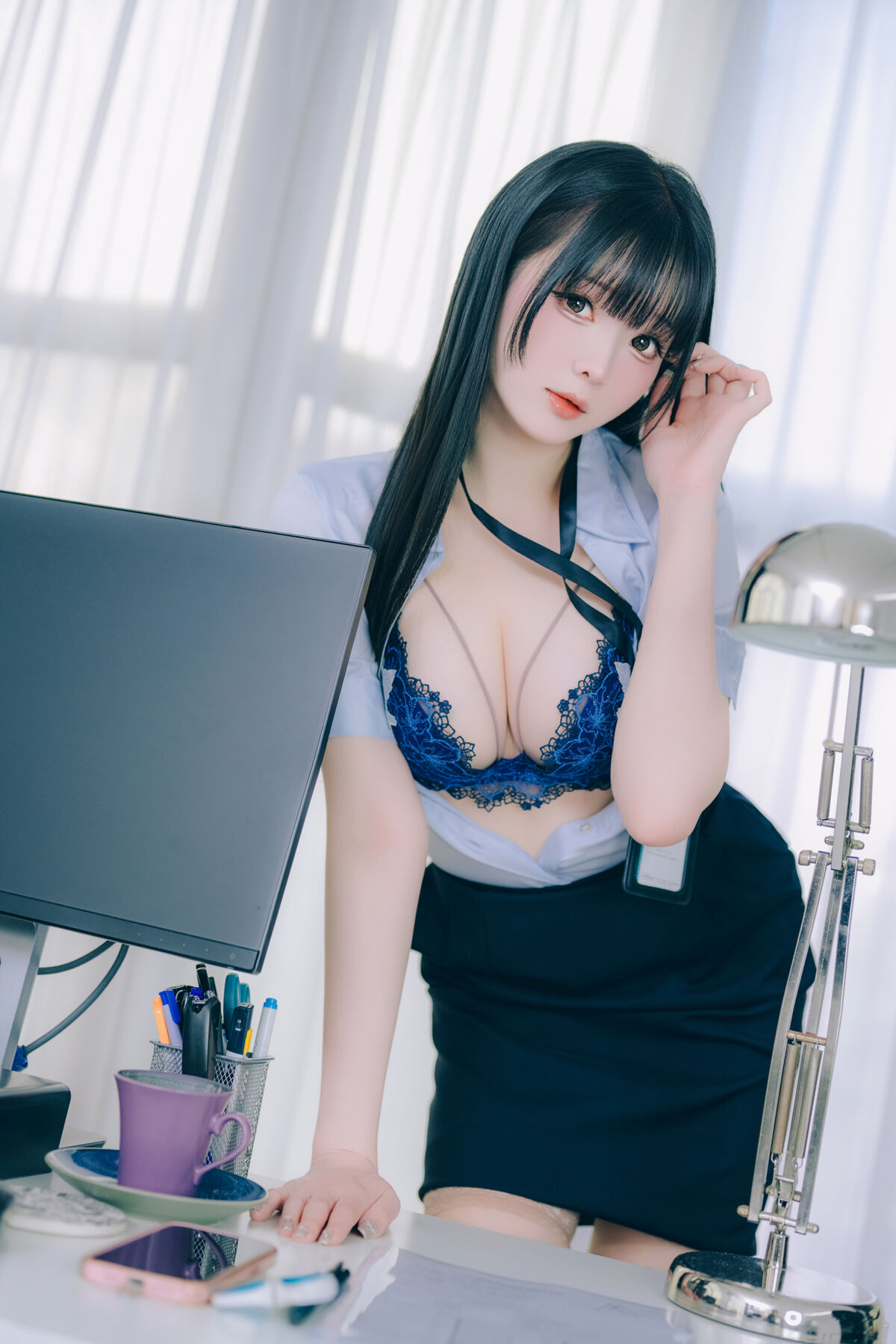 Coser@霜月shimo - DL写真集 Shimo Secret Office Vol.02 Part01 (71P) Coser@霜月shimo - DL写真集 Shimo Secret Office Vol.02 Part01 (71P)