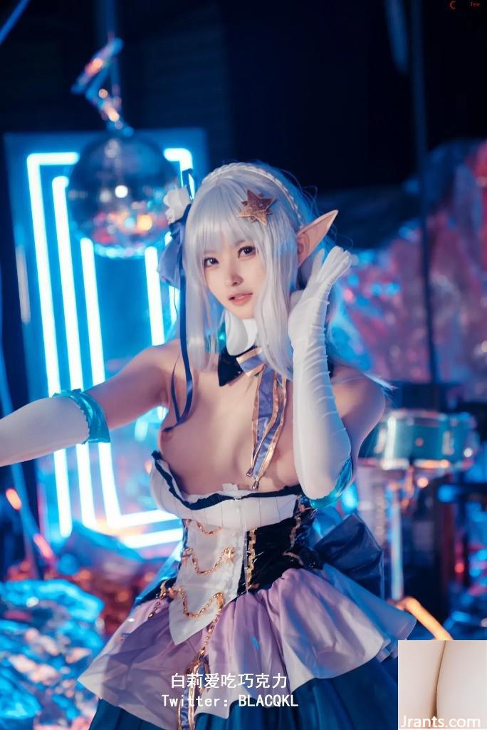 Blacqkl (白莉爱巧克力) cosplay Emilia – ReZero (62P) Blacqkl (白莉爱巧克力) cosplay Emilia – ReZero (62P)
