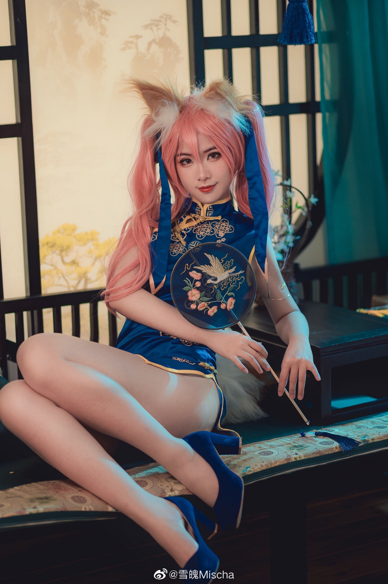 FGO Jade Algae Front Cheongsam FGO Jade Algae Front Cheongsam