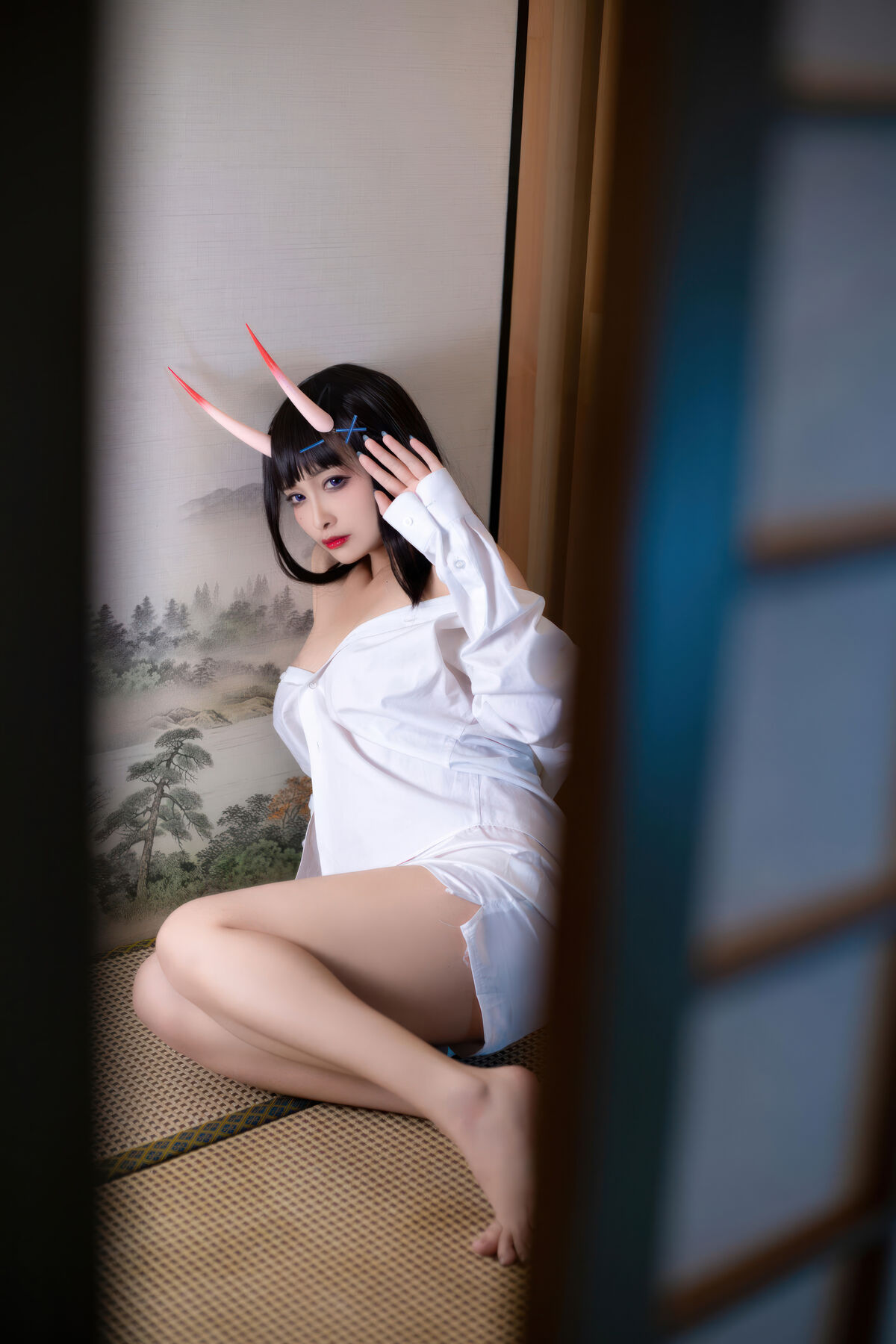 Coser@ LoLiSAMA - Azur Route - Noshiro Shirt (74P) Coser@ LoLiSAMA - Azur Route - Noshiro Shirt (74P)