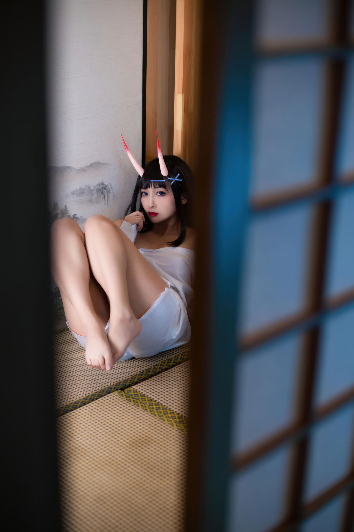 Coser@ LoLiSAMA - Azur Route - Noshiro Shirt (74P) Coser@ LoLiSAMA - Azur Route - Noshiro Shirt (74P)