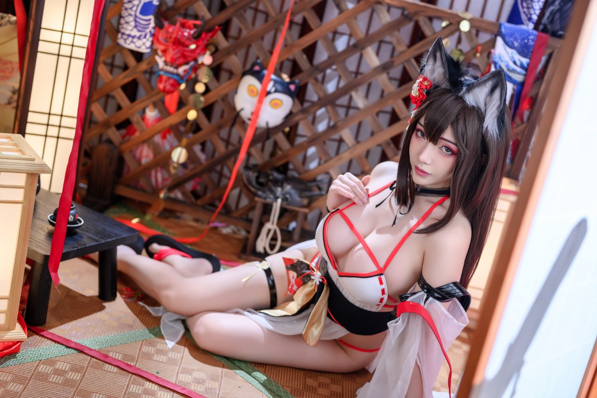 Coser@ Sister Bun Fu Dōri Vol.087 Amagi Swimsuit Coser@ Sister Bun Fu Dōri Vol.087 Amagi Swimsuit