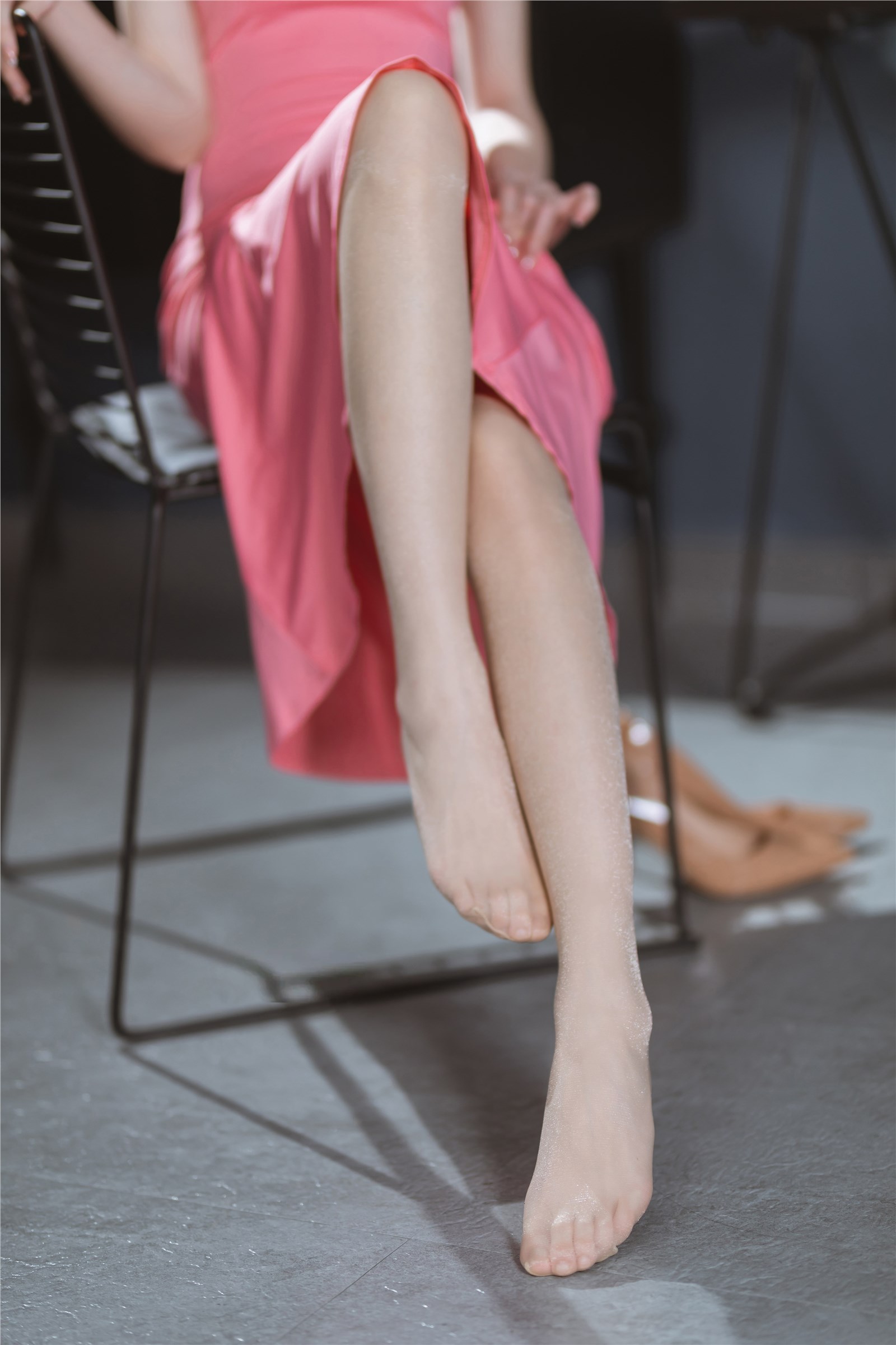Xu Lan LAN - NO.033 Pink Long Dress Xu Lan LAN - NO.033 Pink Long Dress