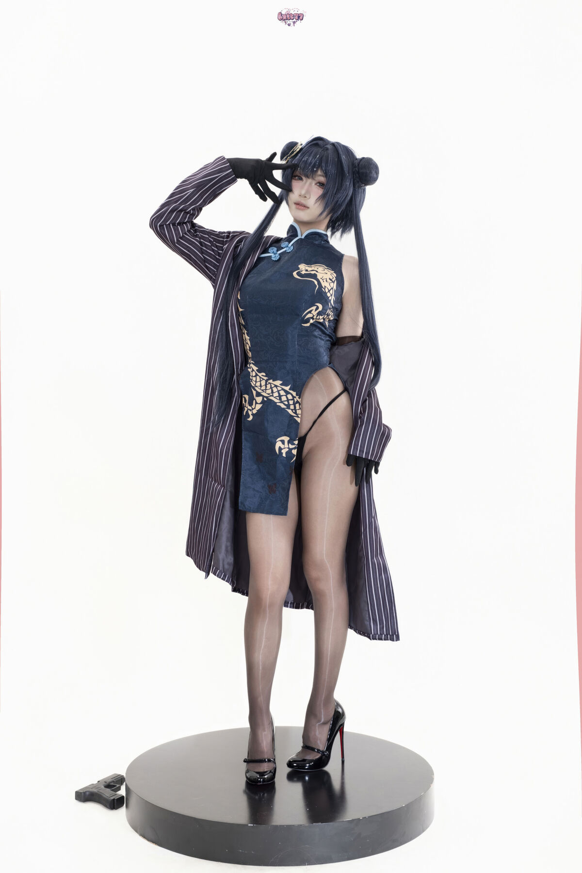 Coser@ Qi Qi Be Good - Azure Archive Hisaki Original Skin Part01 (50P) Coser@ Qi Qi Be Good - Azure Archive Hisaki Original Skin Part01 (50P)