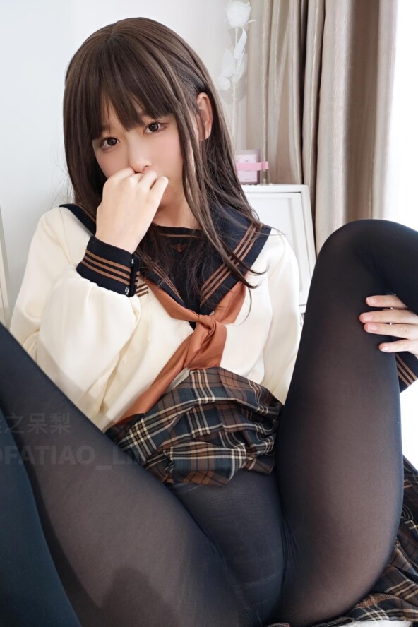 发条女(迷之呆梨) NO.77穿着黑色紧身裤, 9 发条女(迷之呆梨) NO.77穿着黑色紧身裤,
