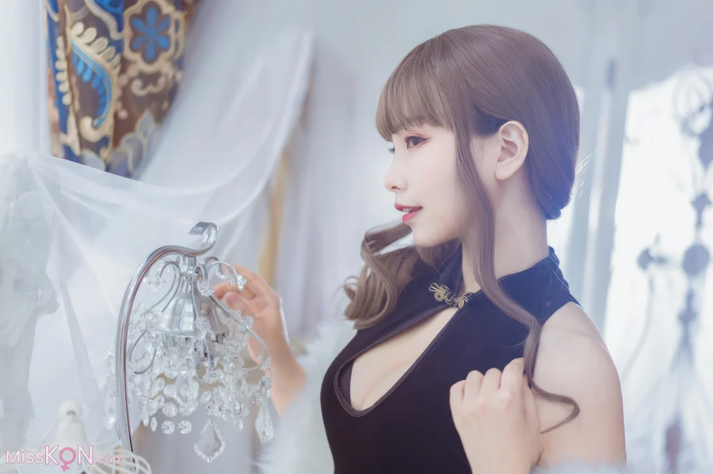 Coser@Neko-薇薇: 改良黑旗袍 (35 photos) 1 Coser@Neko-薇薇: 改良黑旗袍 (35 photos) 1