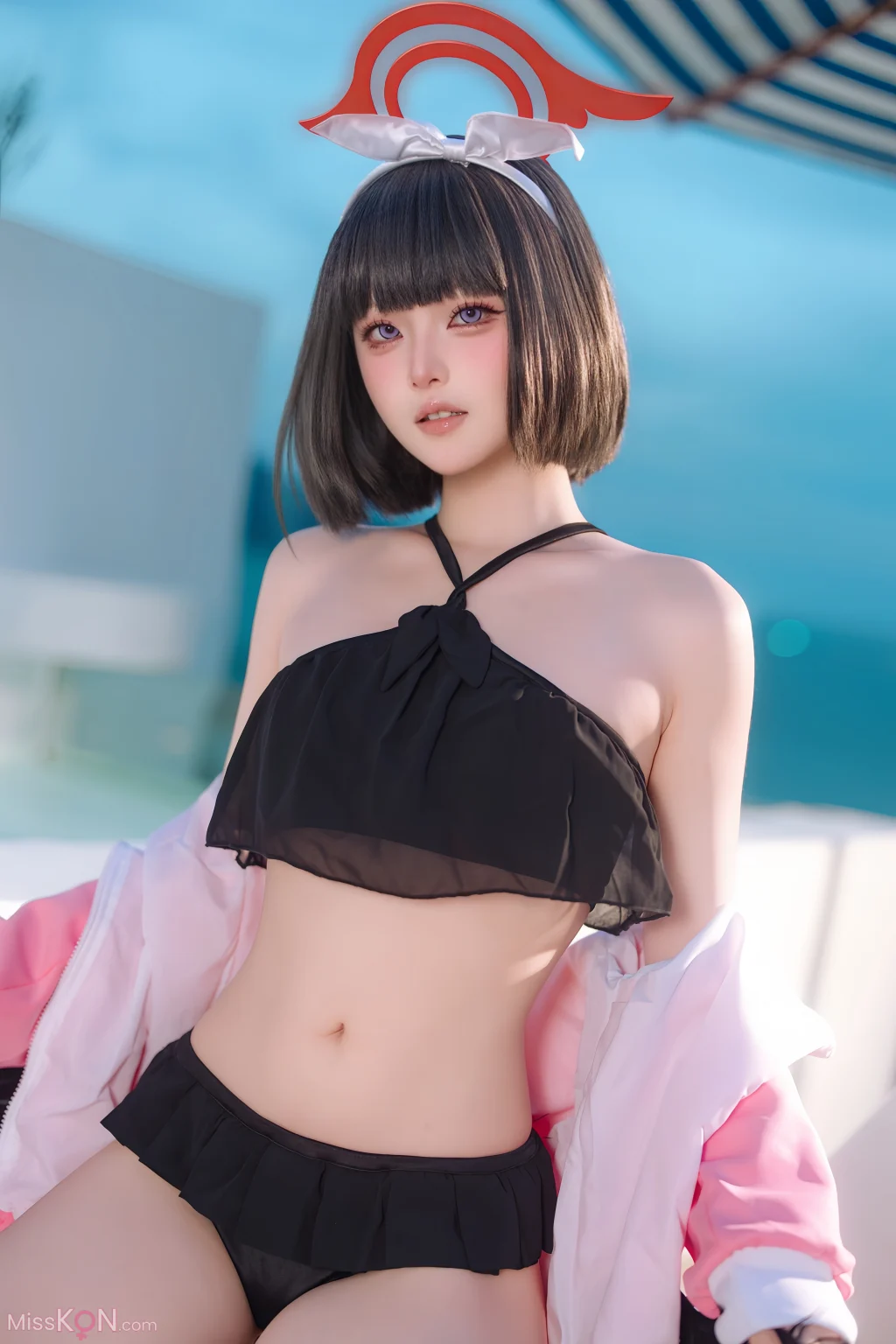 Coser@ Yuyu: Azure Archive Jingshan Pure White Swimsuit (30 photos) Coser@ Yuyu: Azure Archive Jingshan Pure White Swimsuit (30 photos)