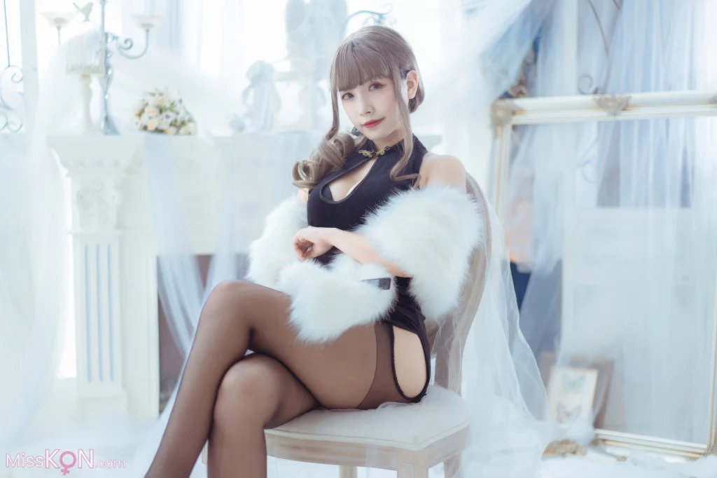 Coser@Neko-薇薇: 改良黑旗袍 (35 photos) 1 Coser@Neko-薇薇: 改良黑旗袍 (35 photos) 1