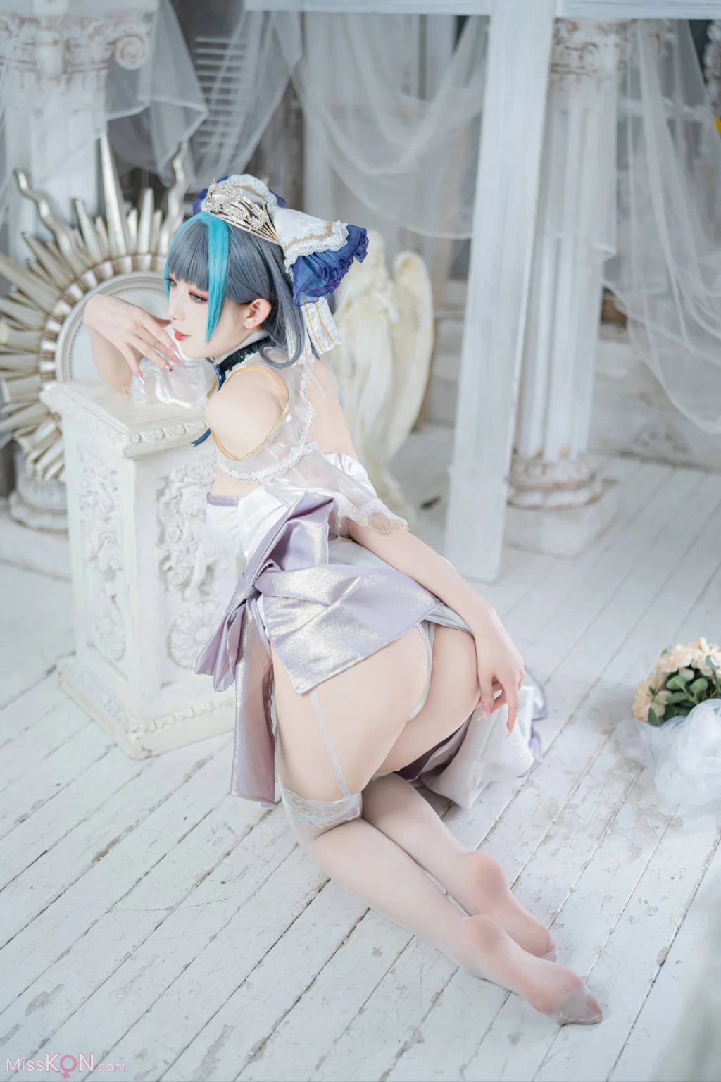 Coser@ Frontier V: Azur Lane Cheshire Oath Dress (18 photos) Coser@ Frontier V: Azur Lane Cheshire Oath Dress (18 photos)