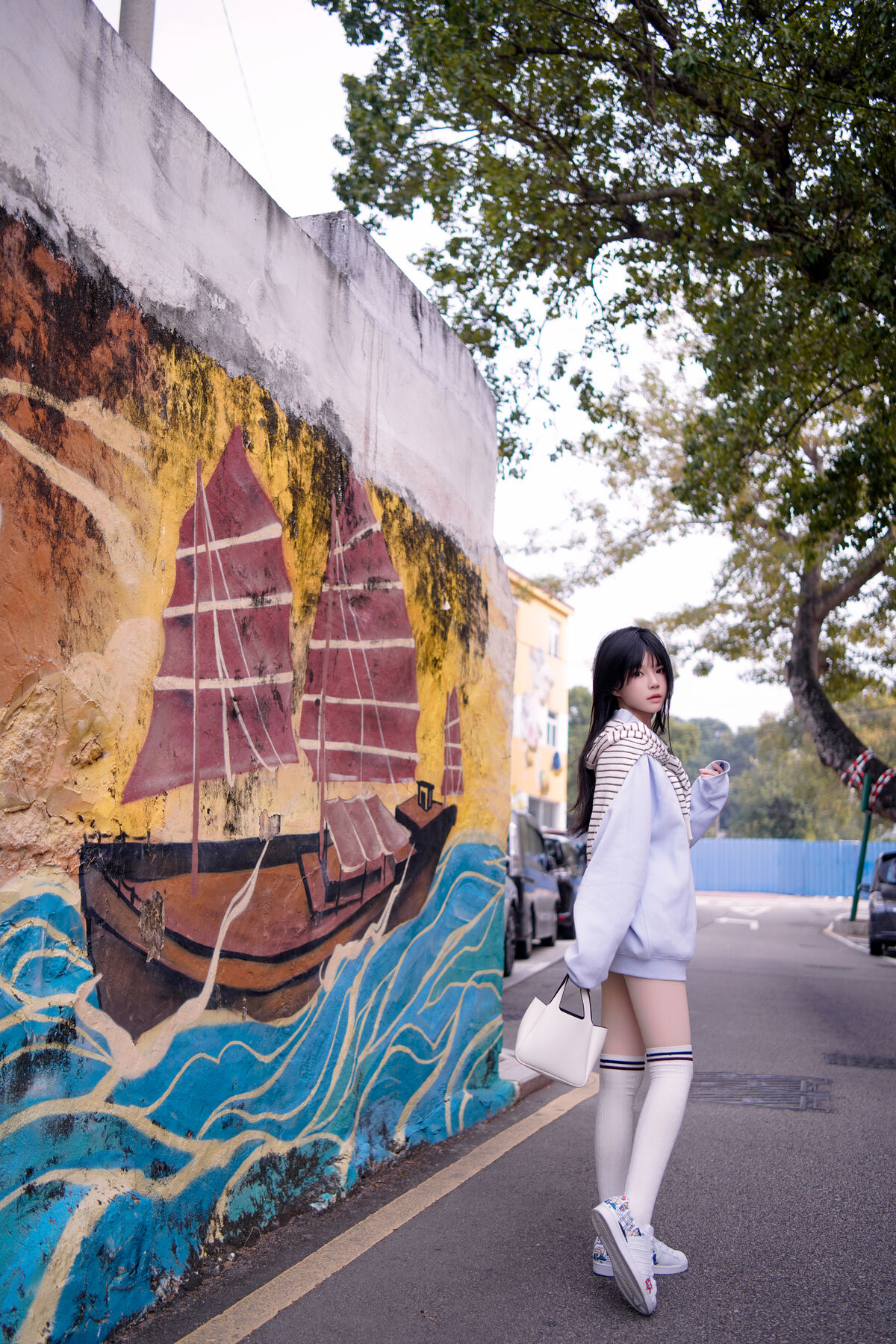 Coser@ Cherry Blossom Meow - Blue (21P) Coser@ Cherry Blossom Meow - Blue (21P)