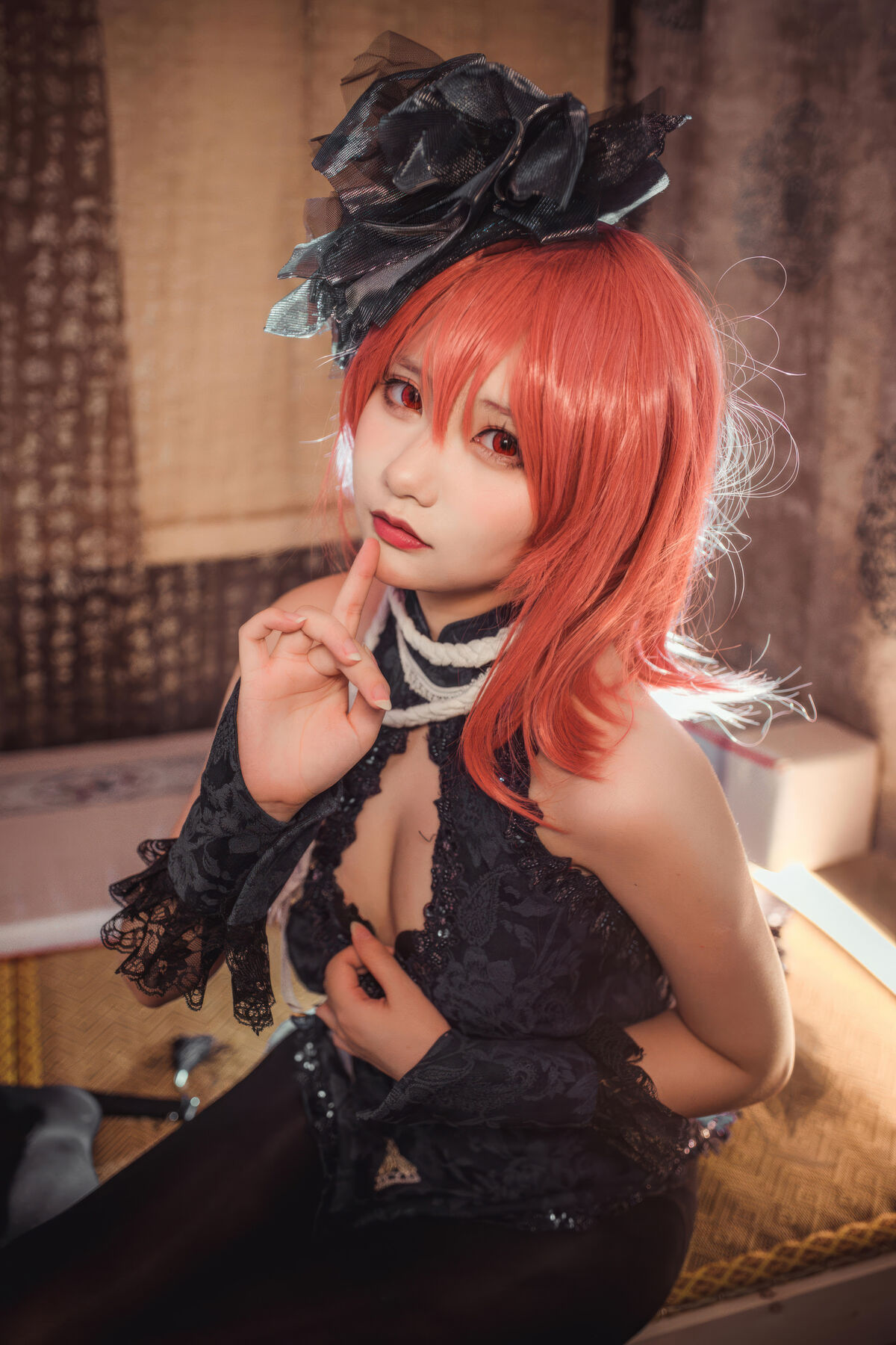 Is Coser@ a Bear - Blue Route Black Prince Cheongsam (20P) Is Coser@ a Bear - Blue Route Black Prince Cheongsam (20P)