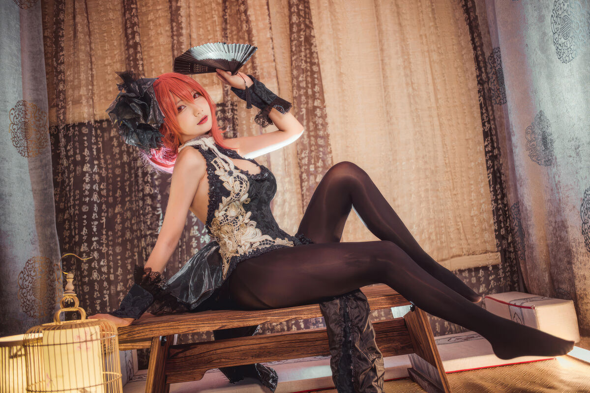 Is Coser@ a Bear - Blue Route Black Prince Cheongsam (20P) Is Coser@ a Bear - Blue Route Black Prince Cheongsam (20P)