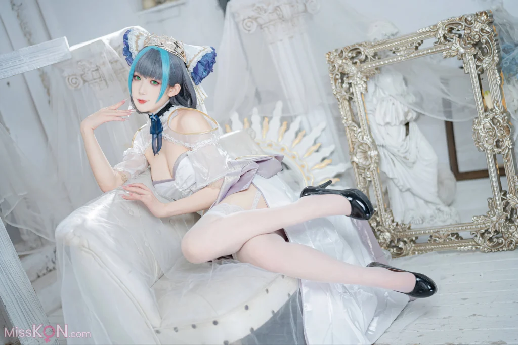 Coser@ Frontier V: Azur Lane Cheshire Oath Dress (18 photos) Coser@ Frontier V: Azur Lane Cheshire Oath Dress (18 photos)
