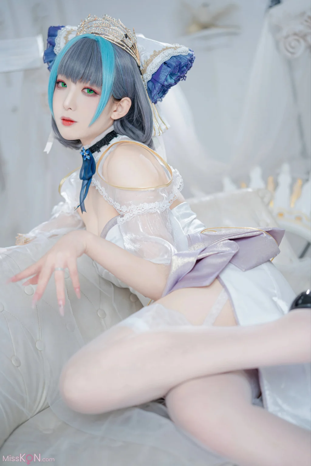 Coser@ Frontier V: Azur Lane Cheshire Oath Dress (18 photos) Coser@ Frontier V: Azur Lane Cheshire Oath Dress (18 photos)