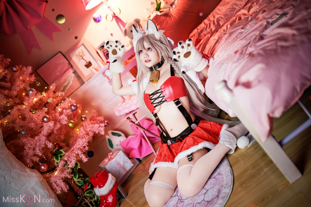 Coser@ Axue Xue: Christmas Evening Standing (53 photos) Coser@ Axue Xue: Christmas Evening Standing (53 photos)