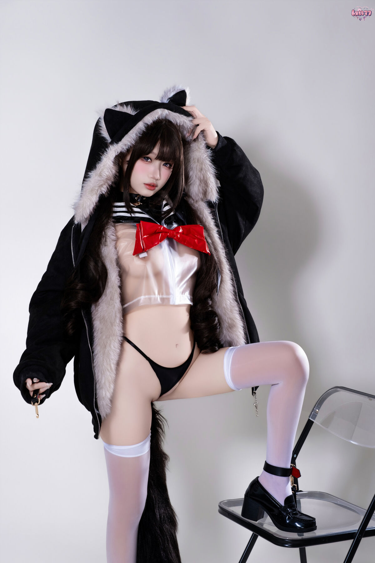 Coser@柒柒要乖哦 - 兽尾透明JK Part02 (57P) Coser@柒柒要乖哦 - 兽尾透明JK Part02 (57P)