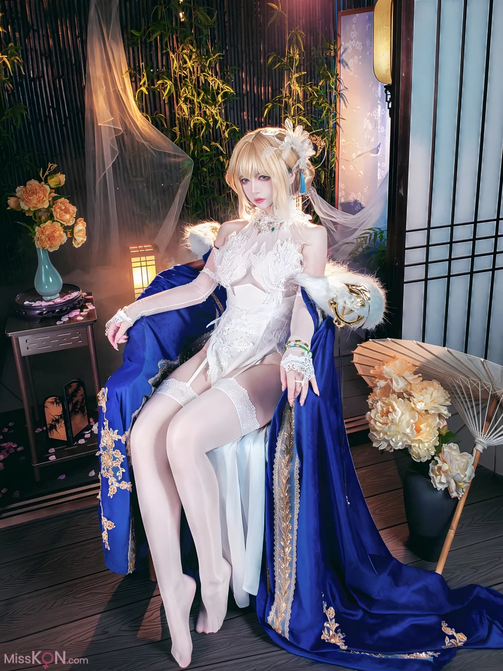 Coser@ Half-Child: Joan of Arc Lantern Flower Wedding Dress Saintess Lantern Festival (58 photos) Coser@ Half-Child: Joan of Arc Lantern Flower Wedding Dress Saintess Lantern Festival (58 photos)