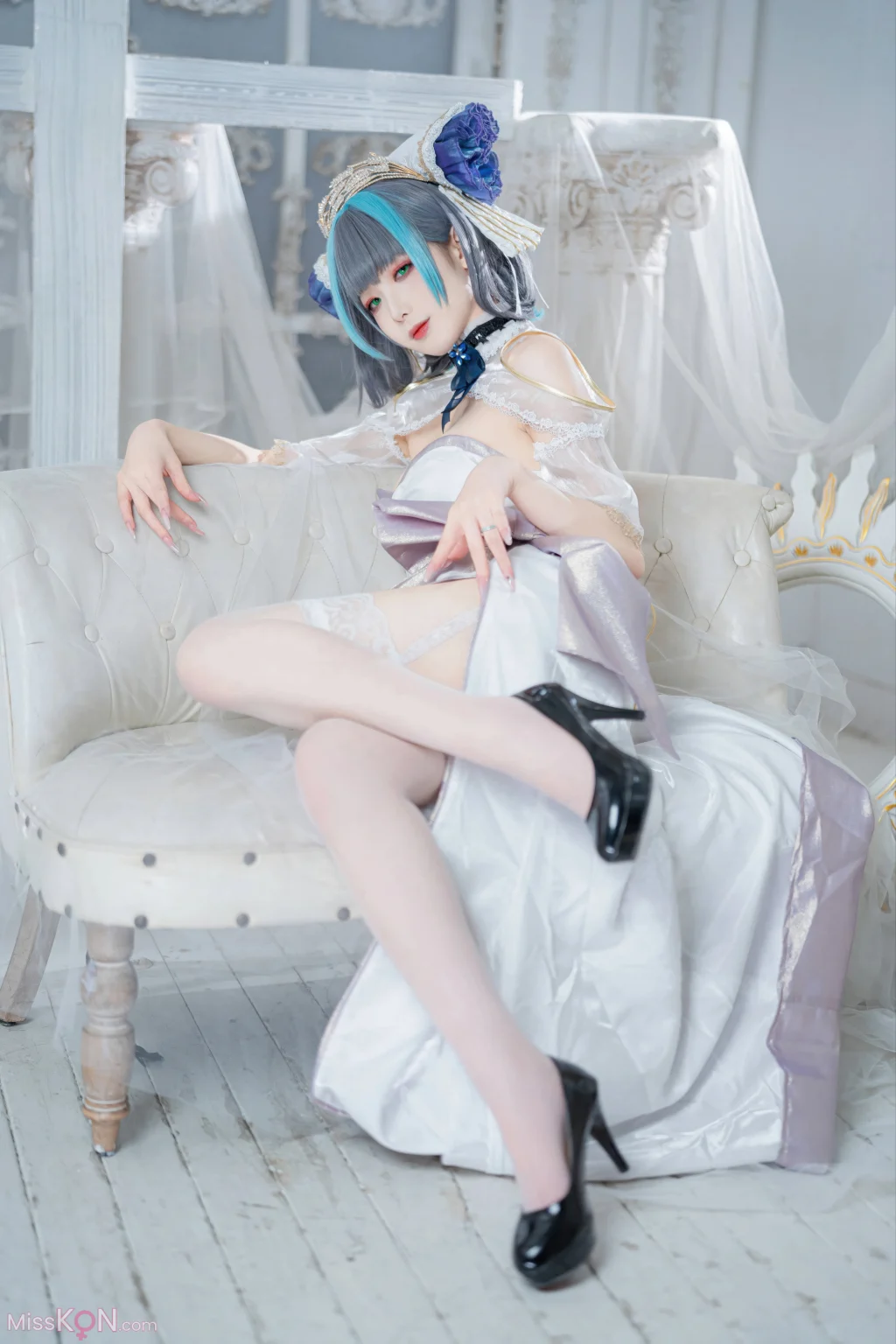 Coser@ Frontier V: Azur Lane Cheshire Oath Dress (18 photos) Coser@ Frontier V: Azur Lane Cheshire Oath Dress (18 photos)