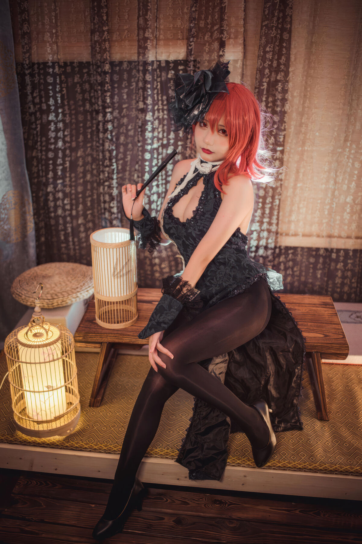 Is Coser@ a Bear - Blue Route Black Prince Cheongsam (20P) Is Coser@ a Bear - Blue Route Black Prince Cheongsam (20P)