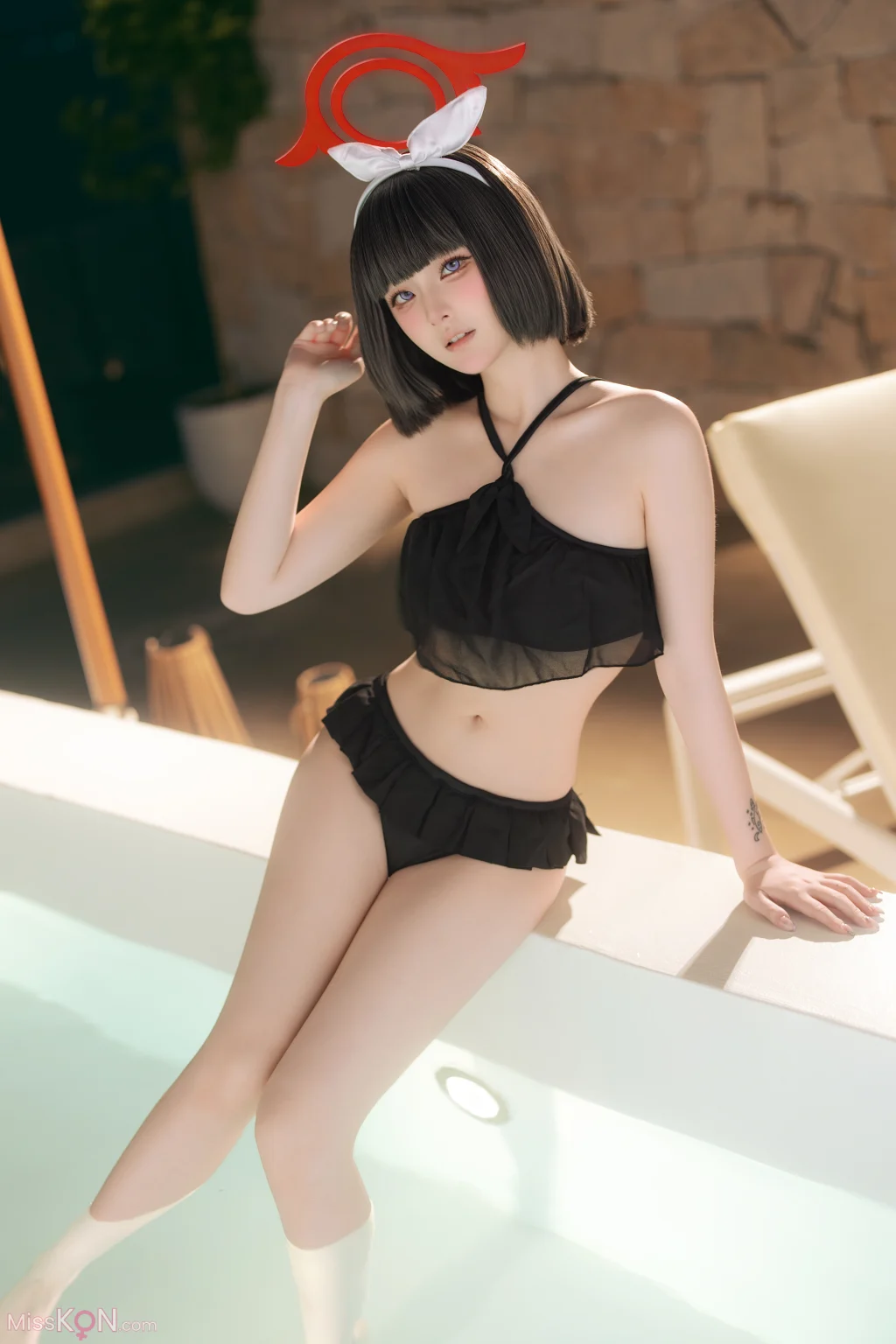 Coser@ Yuyu: Azure Archive Jingshan Pure White Swimsuit (30 photos) Coser@ Yuyu: Azure Archive Jingshan Pure White Swimsuit (30 photos)