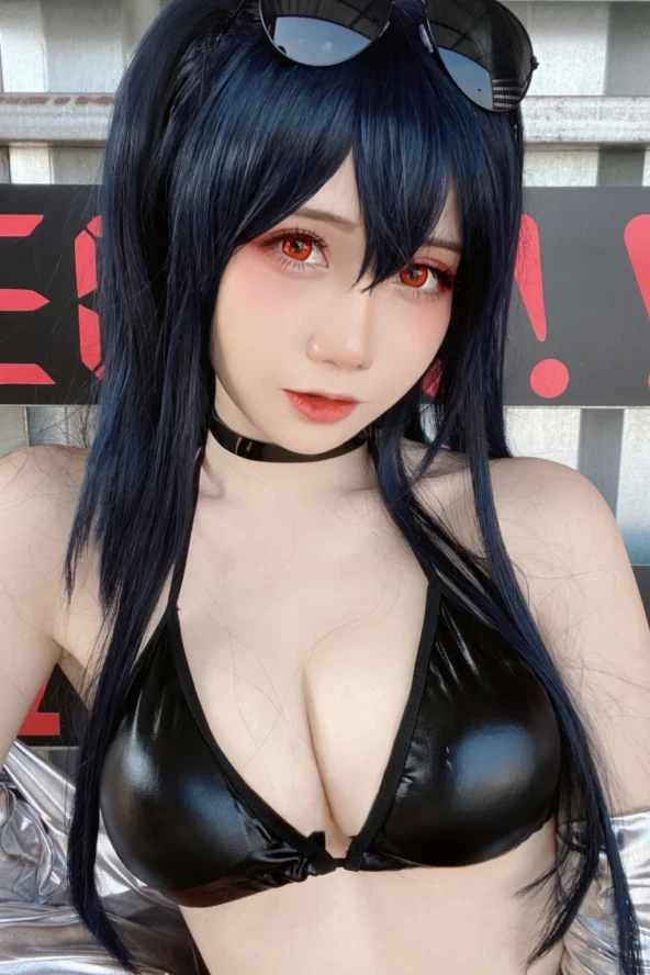 Coser@ Warm Charcoal: Azur Lane Taihou Racing Suit (32 photos) 7 Coser@ Warm Charcoal: Azur Lane Taihou Racing Suit (32 photos)