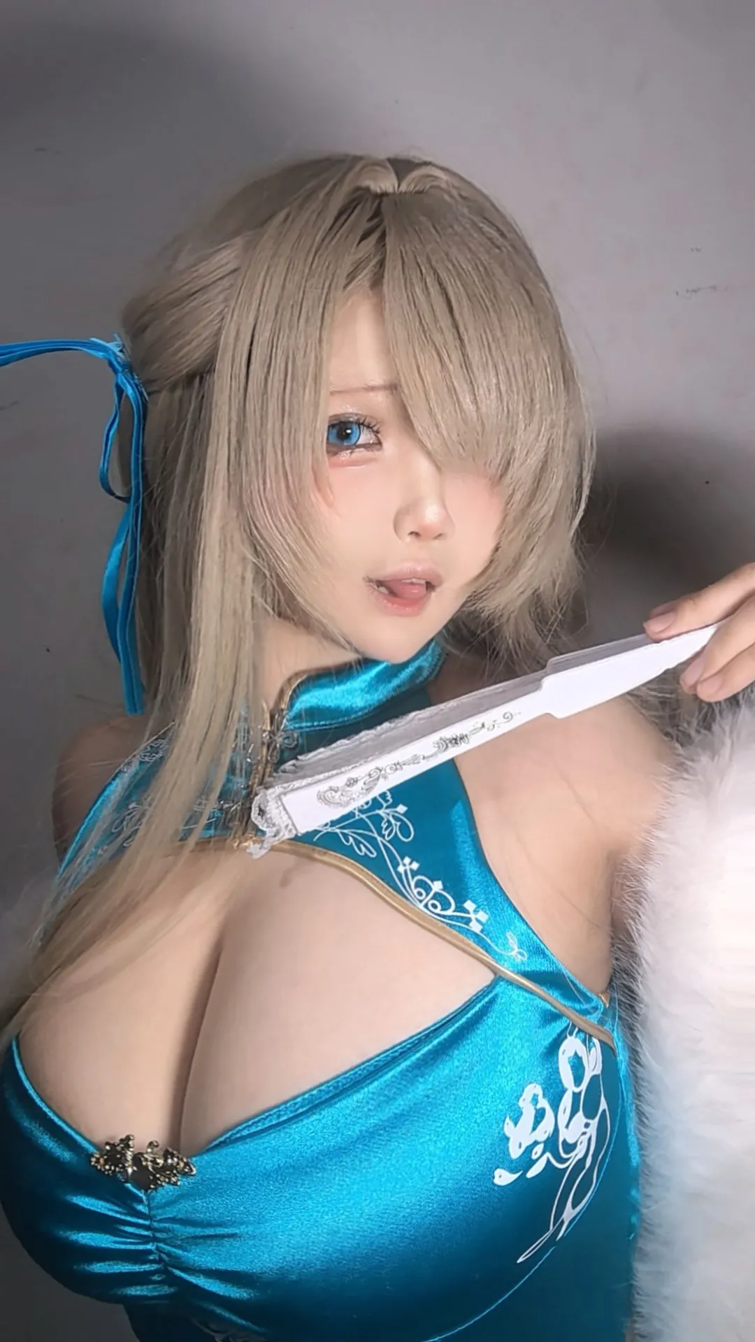Barium hydroxide (Baobarium) - Asuna cheongsam selfie Barium hydroxide (Baobarium) - Asuna cheongsam selfie