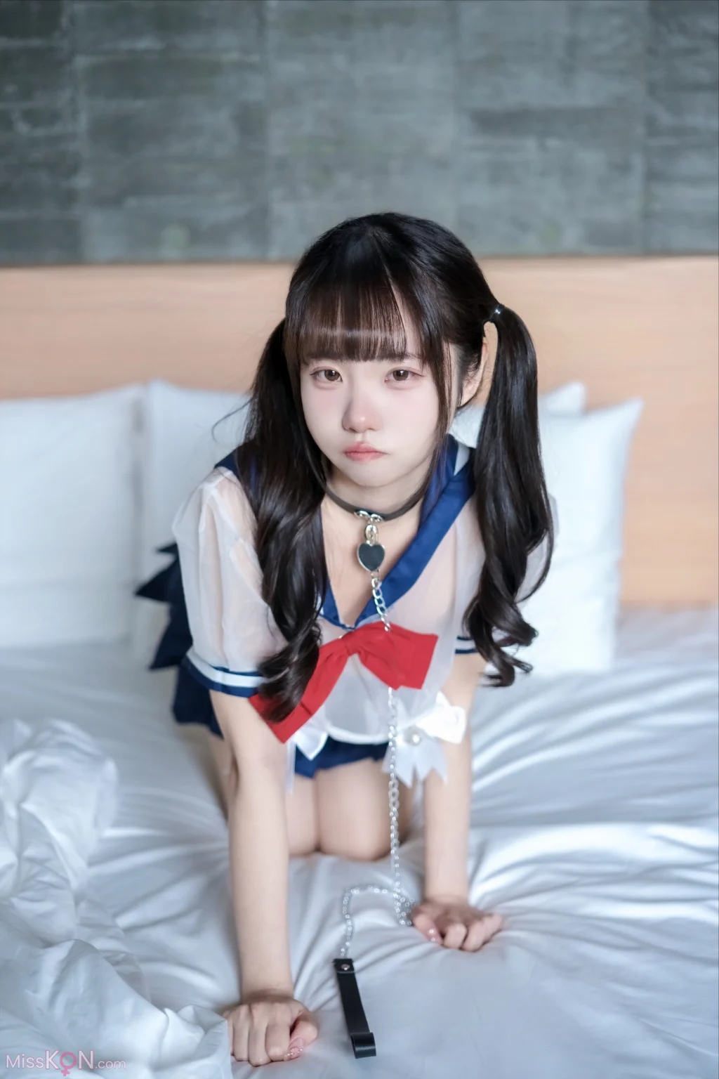 Coser@ Coco Little White Rabbit: Transparent School Uniform (64 photos) Coser@ Coco Little White Rabbit: Transparent School Uniform (64 photos)