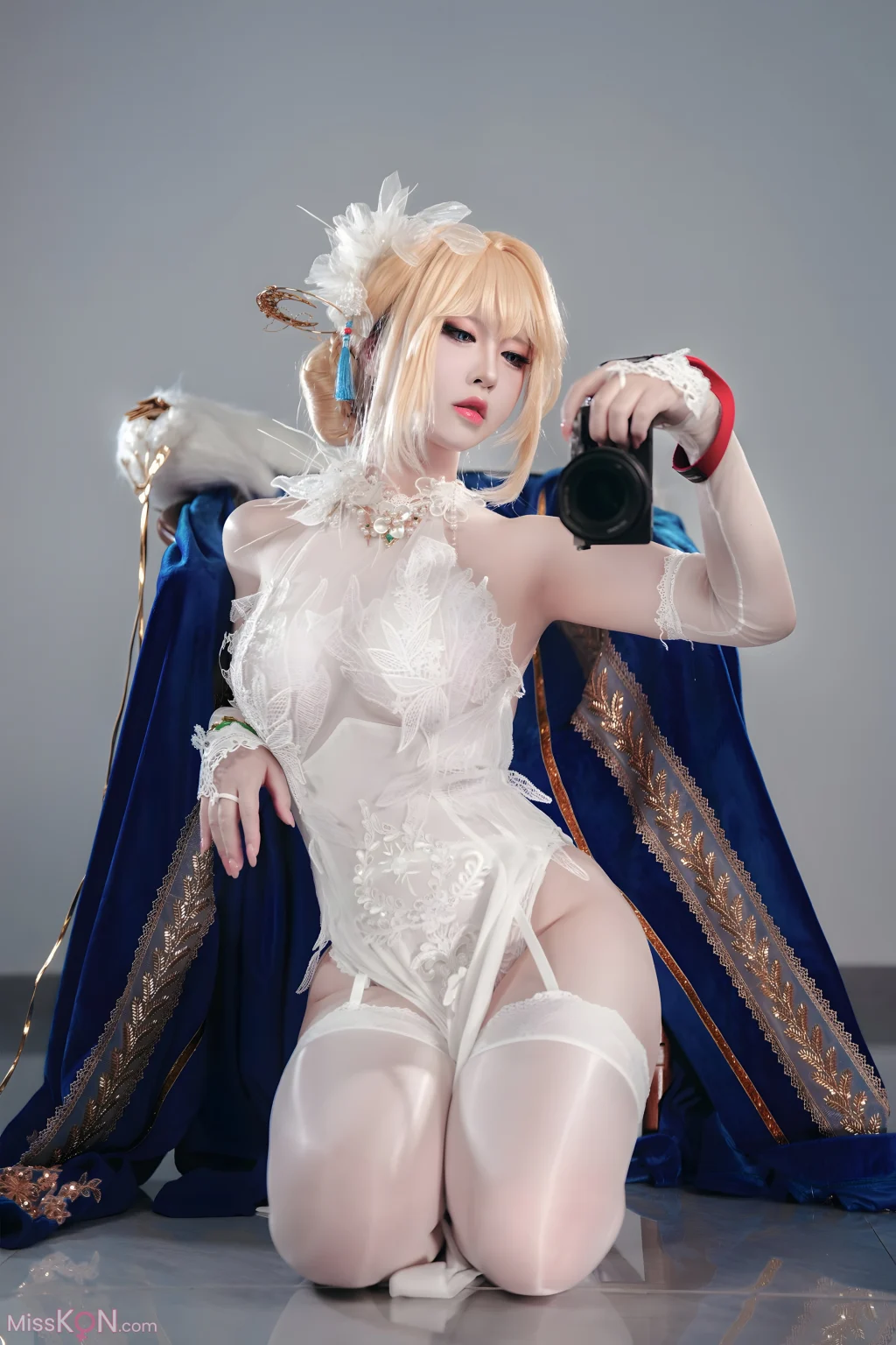 Coser@ Half-Child: Joan of Arc Lantern Flower Wedding Dress Saintess Lantern Festival (58 photos) Coser@ Half-Child: Joan of Arc Lantern Flower Wedding Dress Saintess Lantern Festival (58 photos)