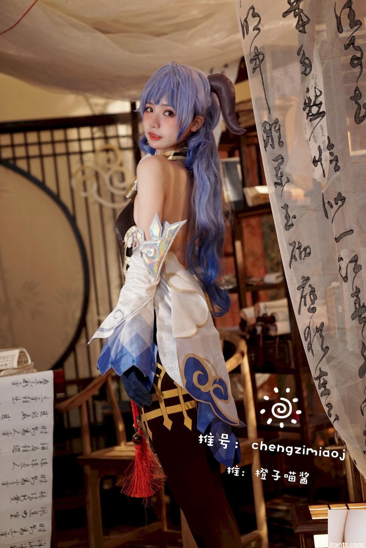 Cosplay 柳丁喵醬 Chengzimiaoj 甘雨艾米莉亞 (24P) 1 Cosplay 柳丁喵醬 Chengzimiaoj 甘雨艾米莉亞 (24P) 1