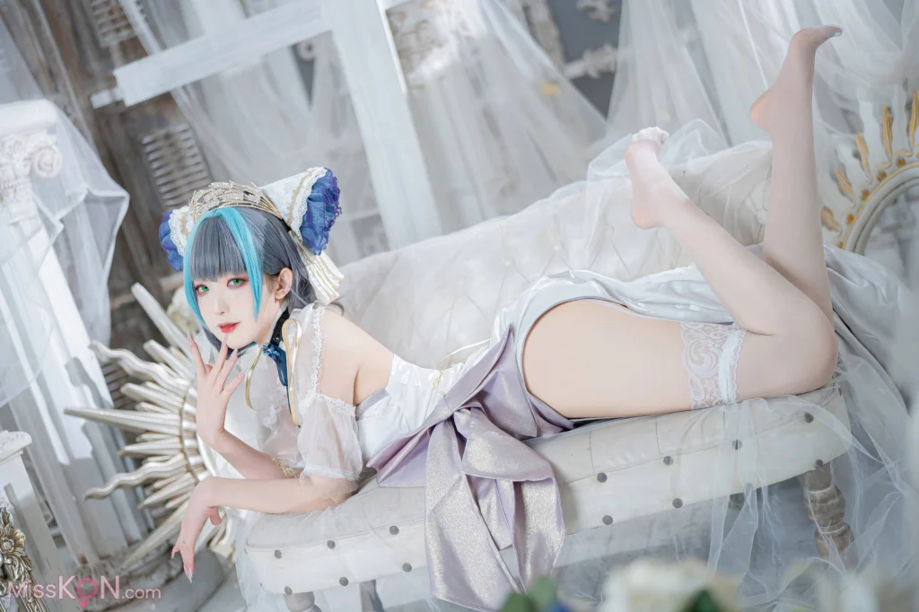 Coser@ Frontier V: Azur Lane Cheshire Oath Dress (18 photos) Coser@ Frontier V: Azur Lane Cheshire Oath Dress (18 photos)