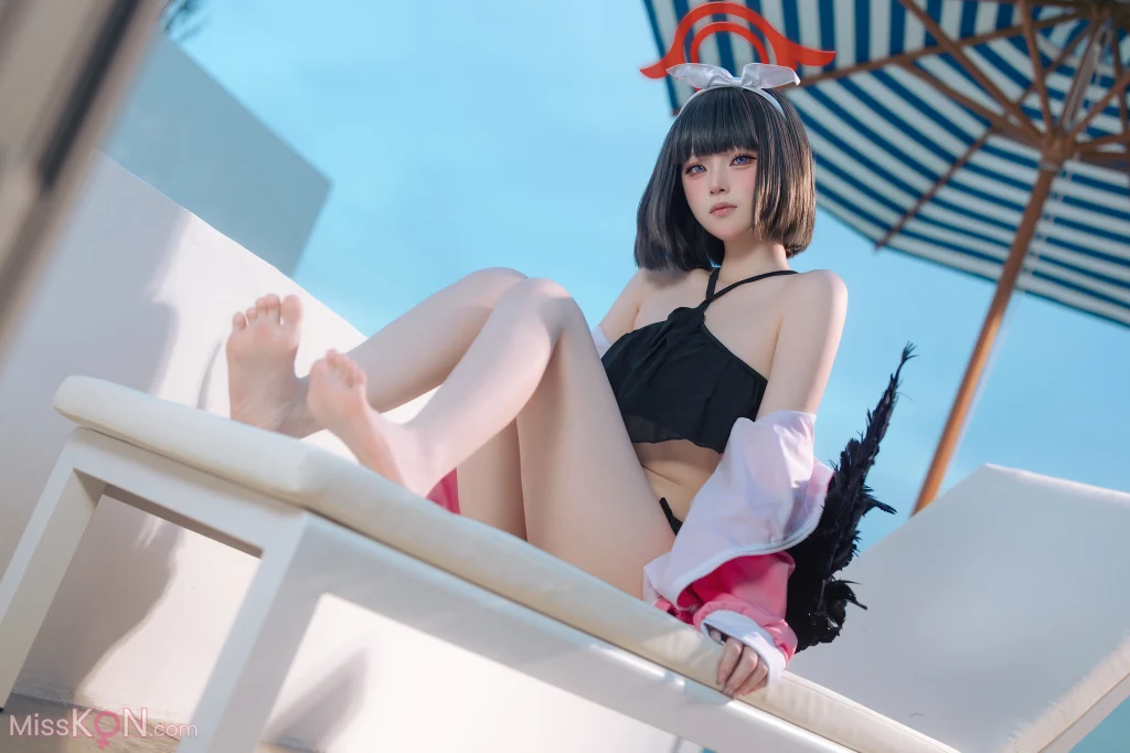 Coser@ Yuyu: Azure Archive Jingshan Pure White Swimsuit (30 photos) Coser@ Yuyu: Azure Archive Jingshan Pure White Swimsuit (30 photos)