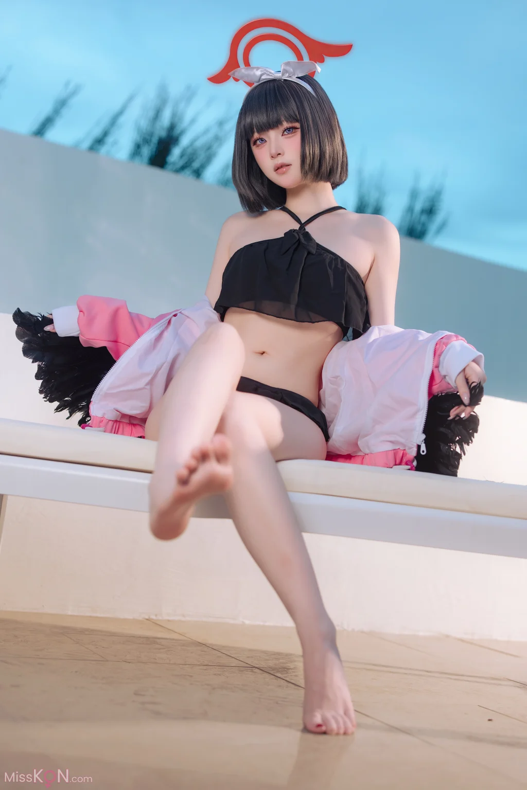 Coser@ Yuyu: Azure Archive Jingshan Pure White Swimsuit (30 photos) Coser@ Yuyu: Azure Archive Jingshan Pure White Swimsuit (30 photos)