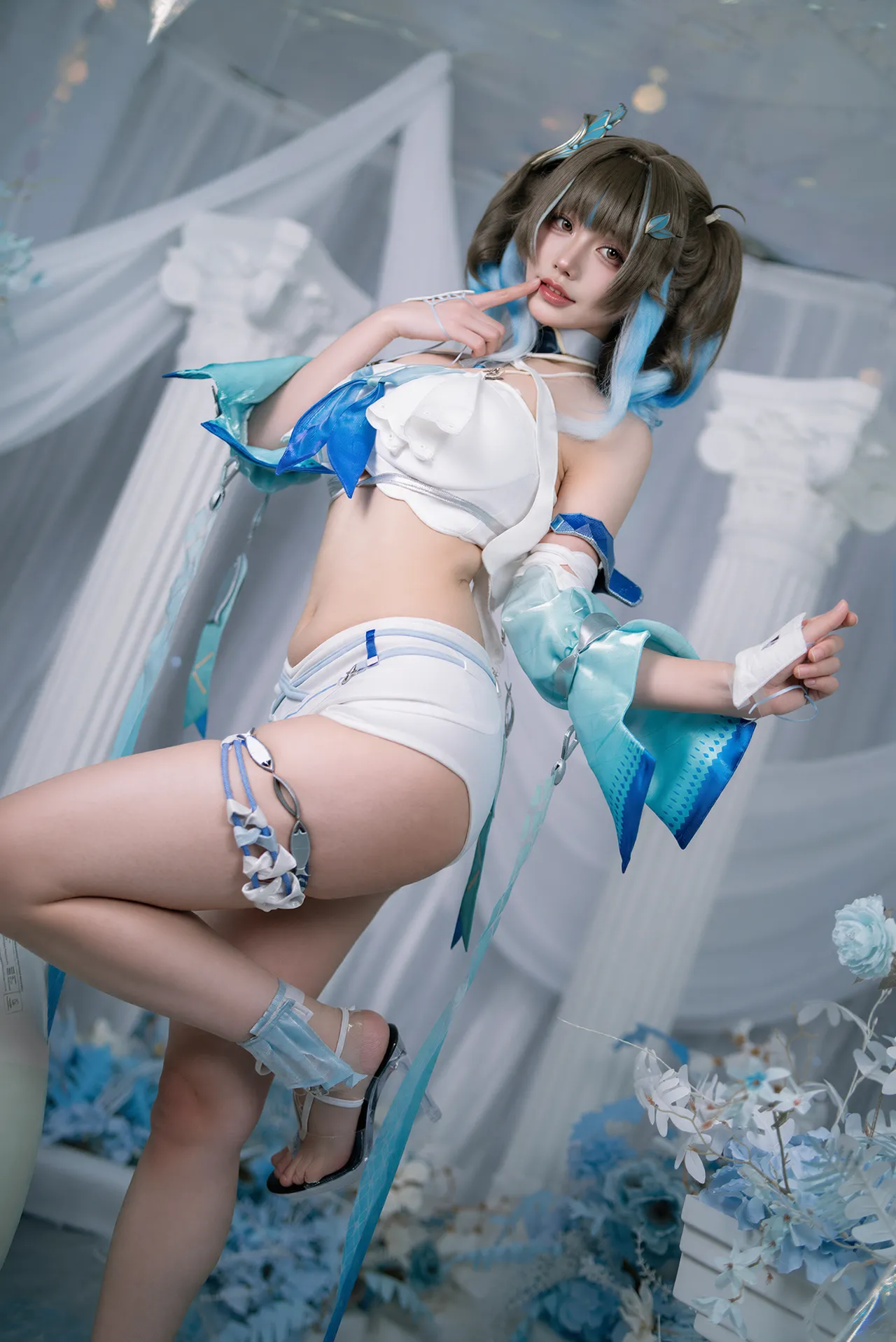 Snowbreak Cosplay Dust-White Forbidden Zone Snowbreak: Forbidden Zone Descends Snowbreak Cosplay Dust-White Forbidden Zone Snowbreak: Forbidden Zone Descends