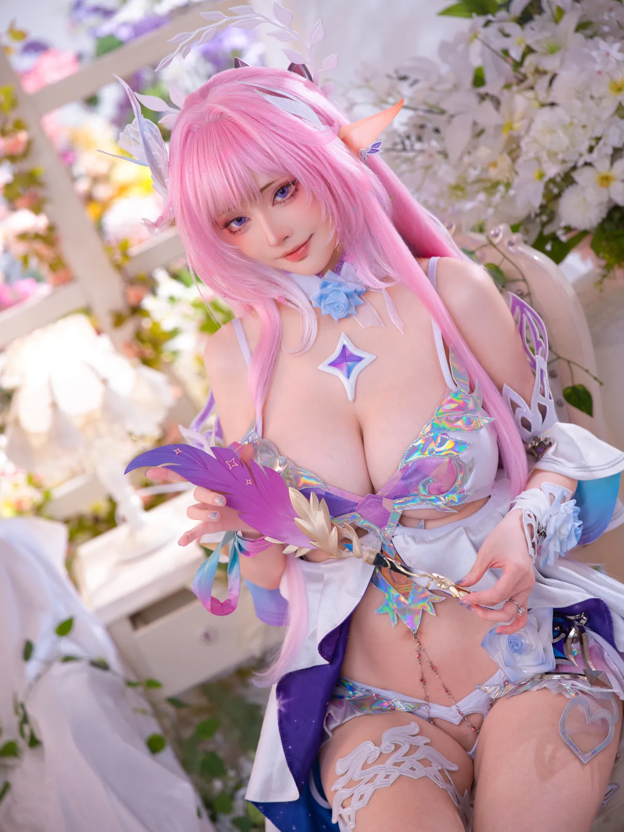 【EX Machi Cosplay】キュレネ 水着❤️Swimsuit Cyrene ❤️ 【EX Machi Cosplay】キュレネ 水着❤️Swimsuit Cyrene ❤️