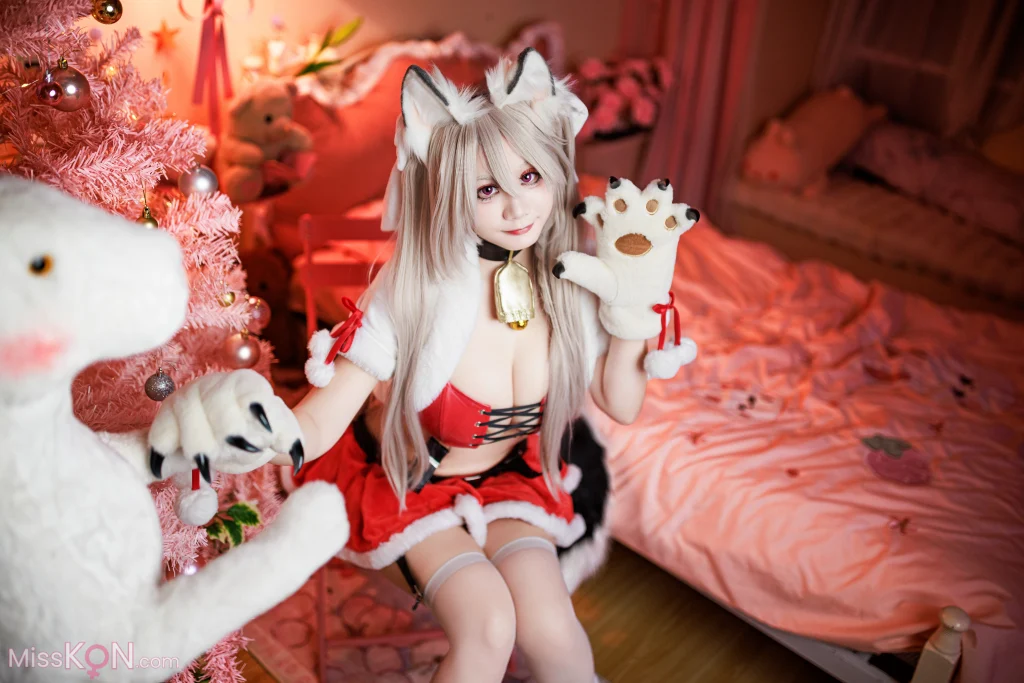 Coser@ Axue Xue: Christmas Evening Standing (53 photos) Coser@ Axue Xue: Christmas Evening Standing (53 photos)