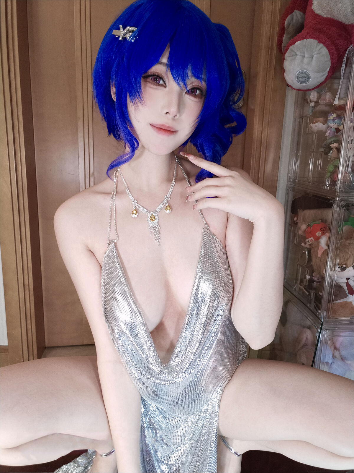 Coser@ Honey Cat Coats - Azur Route St. Louis Dress Selfie (17P - 1V) Coser@ Honey Cat Coats - Azur Route St. Louis Dress Selfie (17P - 1V)