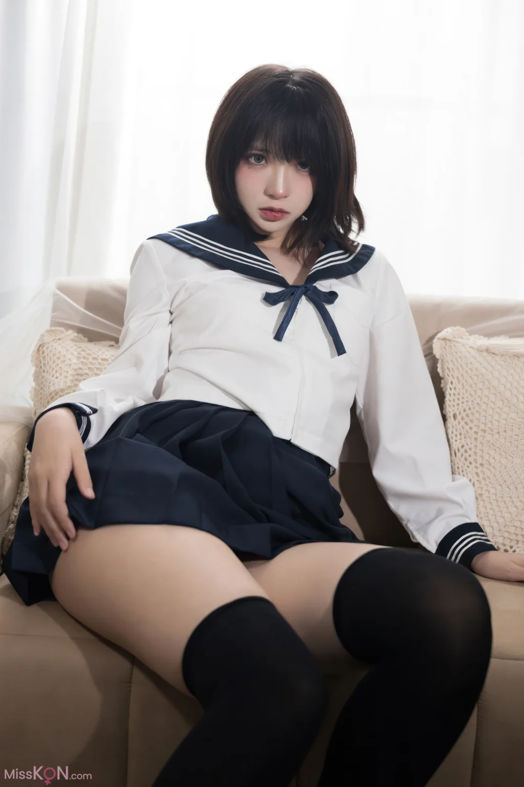 Coser@疯猫ss: 致郁JK (40 photos) 1 Coser@疯猫ss: 致郁JK (40 photos) 1
