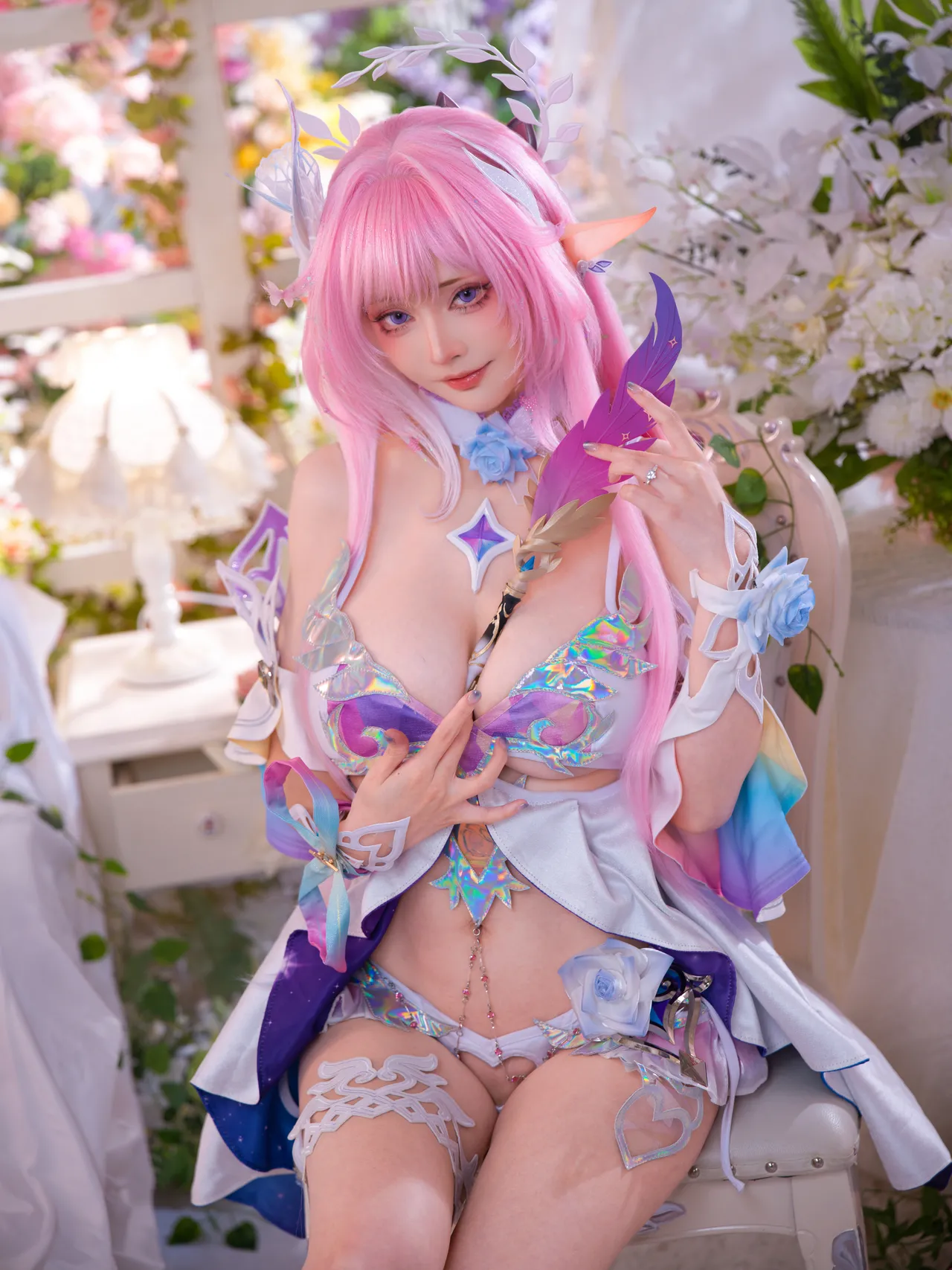 【EX Machi Cosplay】キュレネ 水着❤️Swimsuit Cyrene ❤️ 【EX Machi Cosplay】キュレネ 水着❤️Swimsuit Cyrene ❤️