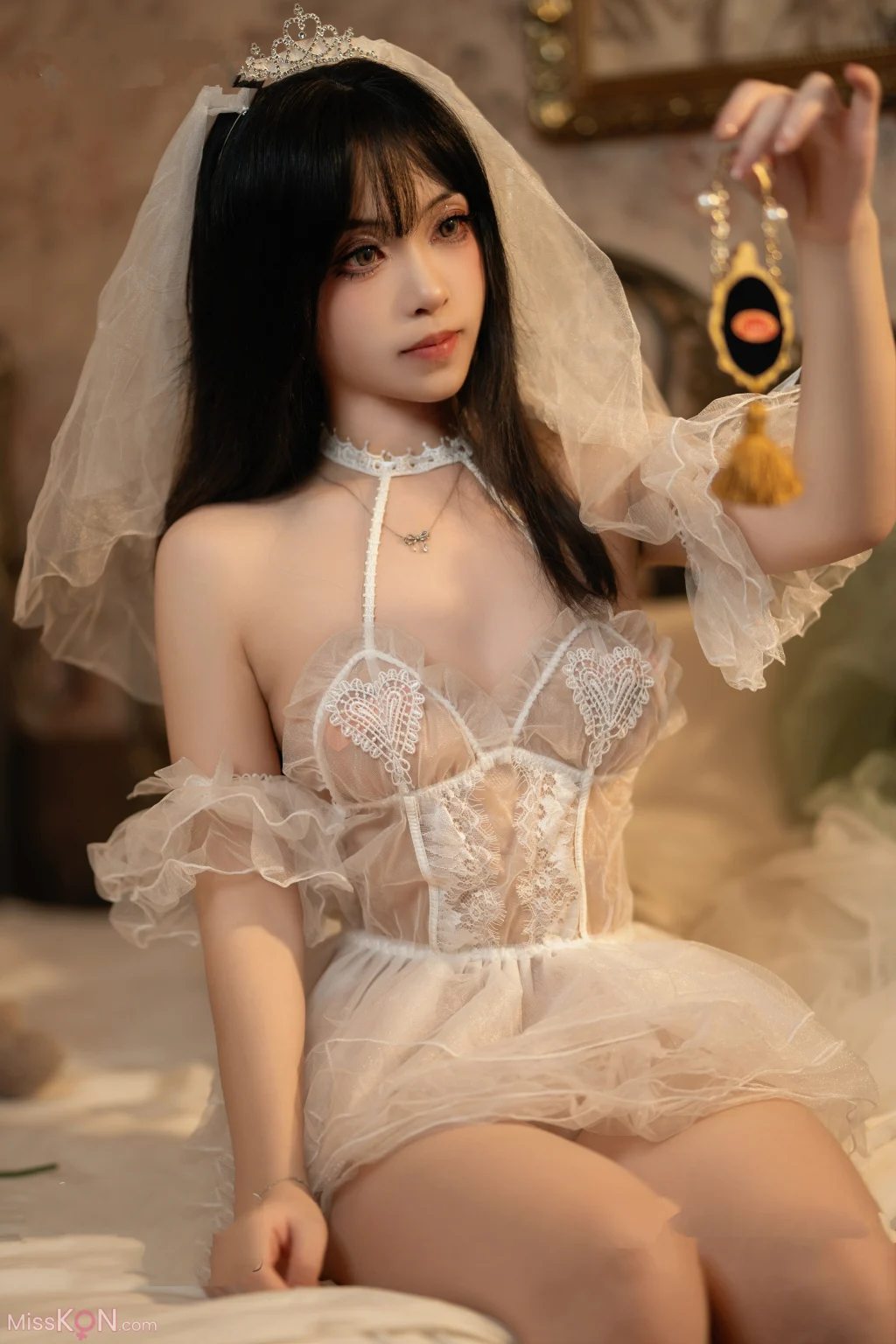 Coser@Bangni Bonnie: The White Bride (62 photos) Coser@Bangni Bonnie: The White Bride (62 photos)