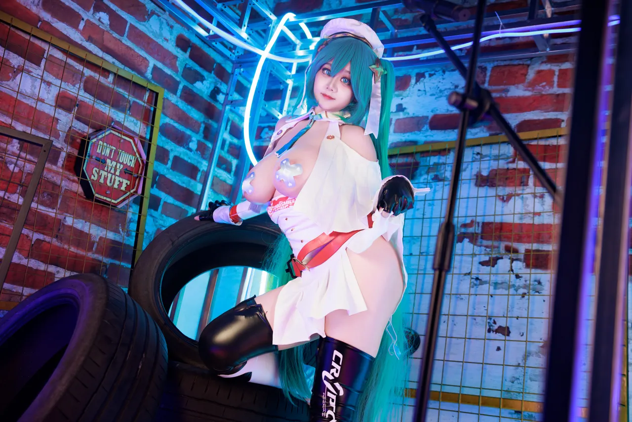 Axue Xue _yuki - Hatsune Miku racing suit Axue Xue _yuki - Hatsune Miku racing suit
