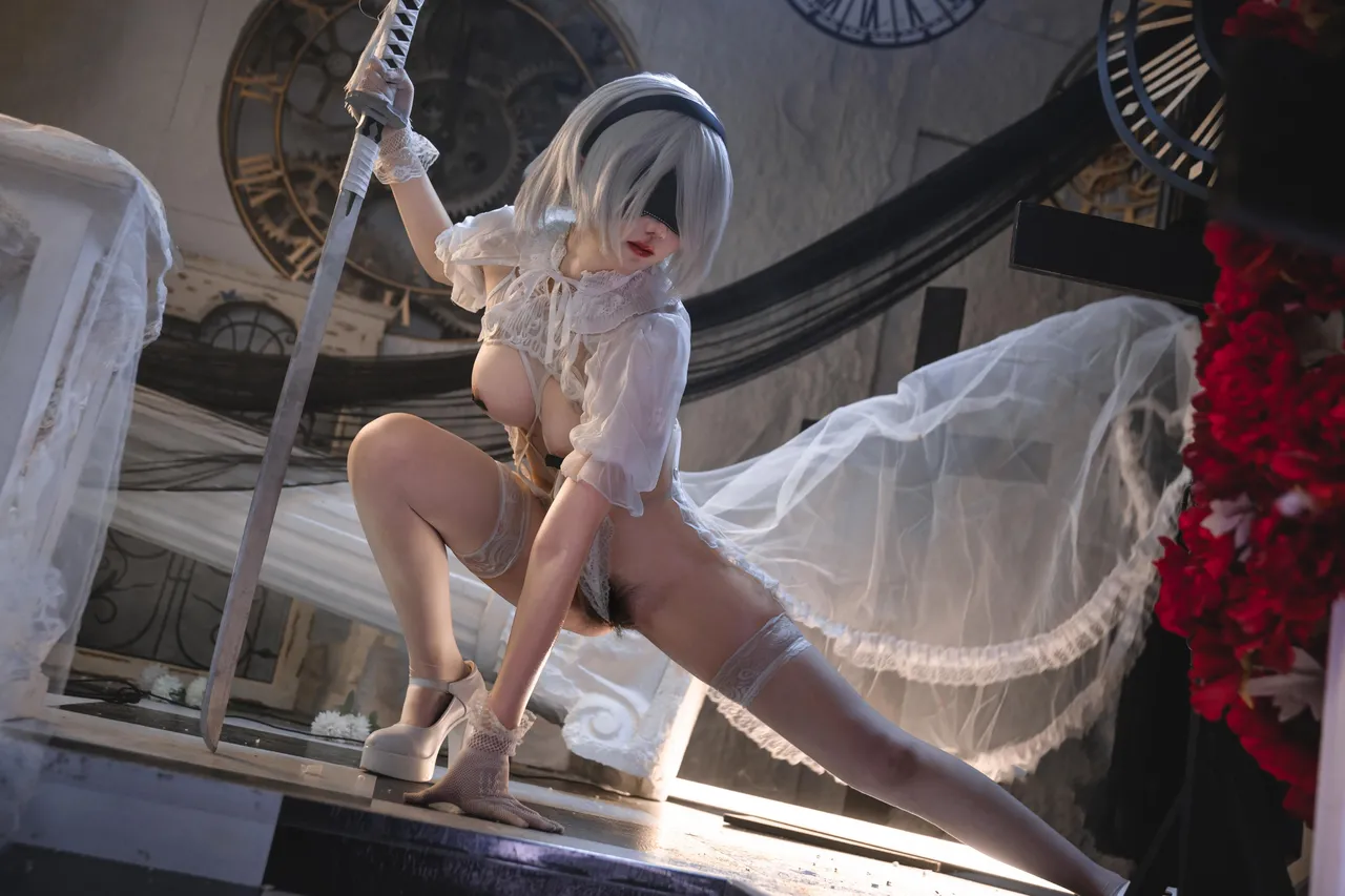 Akao Kaori - 2B White Bride Akao Kaori - 2B White Bride