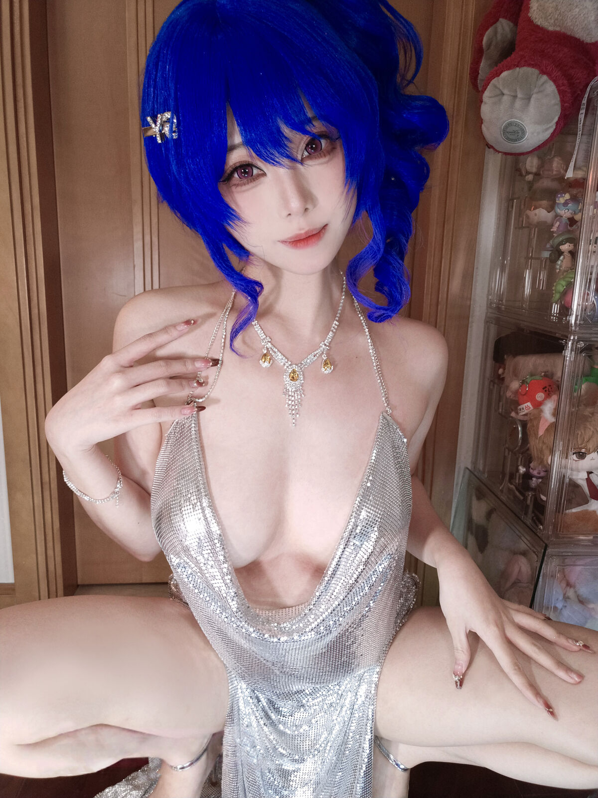 Coser@ Honey Cat Coats - Azur Route St. Louis Dress Selfie (17P - 1V) Coser@ Honey Cat Coats - Azur Route St. Louis Dress Selfie (17P - 1V)