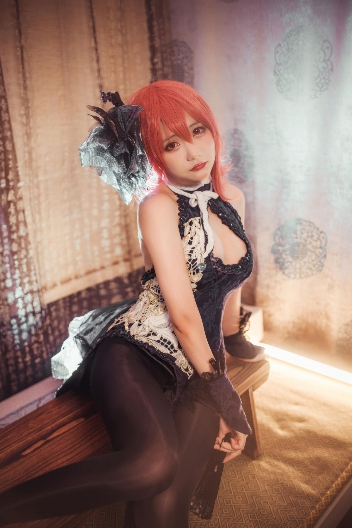 Is Coser@ a Bear - Blue Route Black Prince Cheongsam (20P) Is Coser@ a Bear - Blue Route Black Prince Cheongsam (20P)