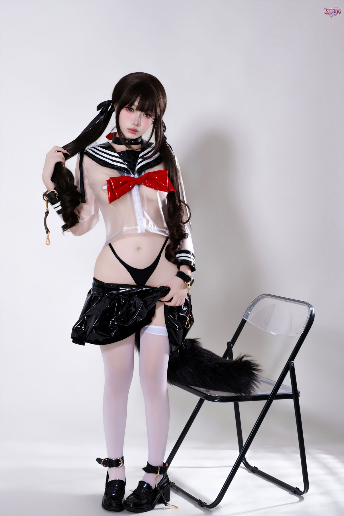Coser@柒柒要乖哦 - 兽尾透明JK Part02 (57P) Coser@柒柒要乖哦 - 兽尾透明JK Part02 (57P)