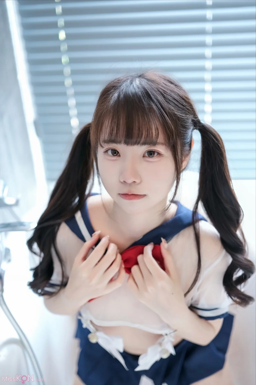 Coser@ Coco Little White Rabbit: Transparent School Uniform (64 photos) Coser@ Coco Little White Rabbit: Transparent School Uniform (64 photos)