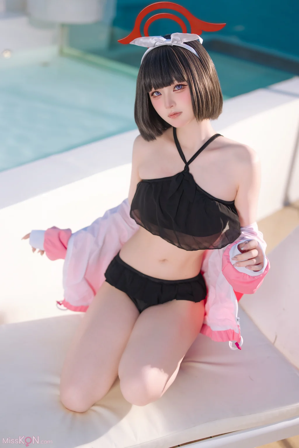 Coser@ Yuyu: Azure Archive Jingshan Pure White Swimsuit (30 photos) Coser@ Yuyu: Azure Archive Jingshan Pure White Swimsuit (30 photos)