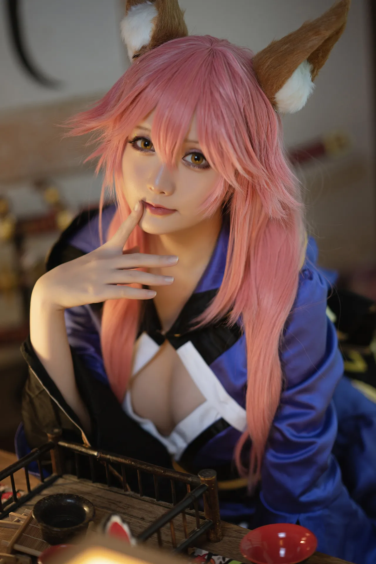 In front of Tamamo In front of Tamamo