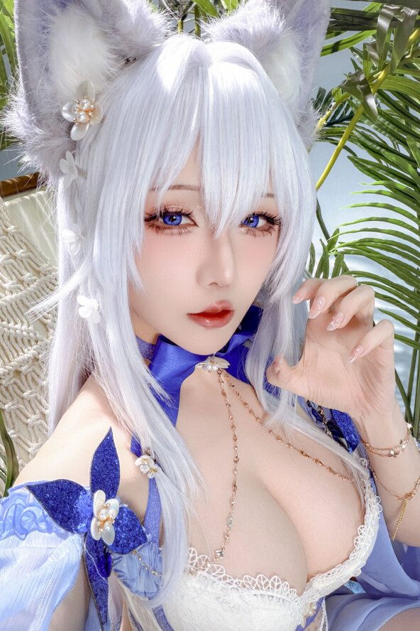 Coser@ Hoshilily - Azur Route Shinano Swimsuit (53P) 1 Coser@ Hoshilily - Azur Route Shinano Swimsuit (53P)