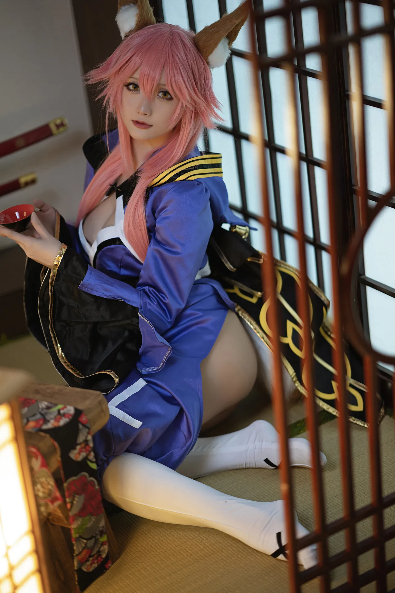 In front of Tamamo In front of Tamamo