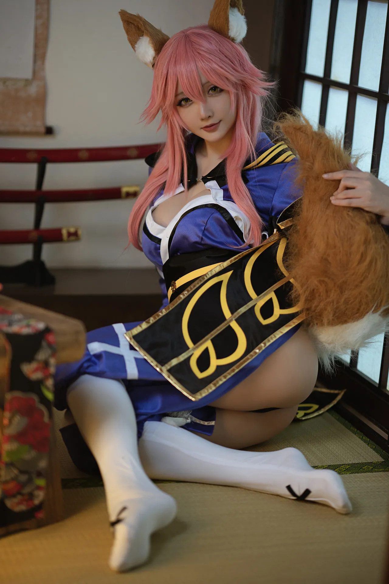 In front of Tamamo In front of Tamamo